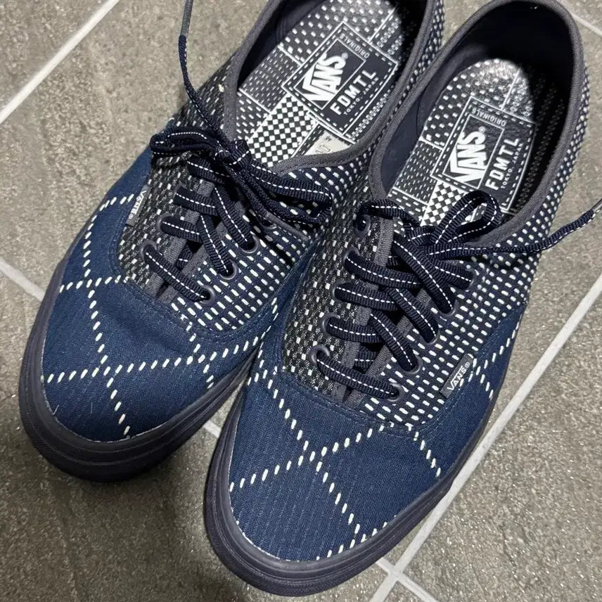 [BUNJANG] Vans FDMTL Navy Sneakers / 반스 FDMTL 콜라보 스니커즈 네이비