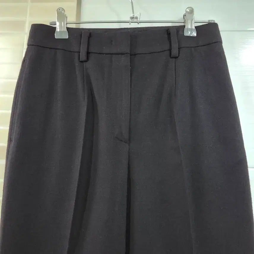 [BUNJANG] System Black Slacks / (한섬)시스템 블랙 슬랙스