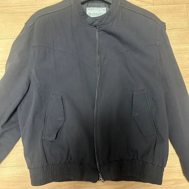 [BUNJANG] Bally Harrington Jacket Vintage Gray 110 / 벨리에 해링턴 자켓 빈티지 그레이 110