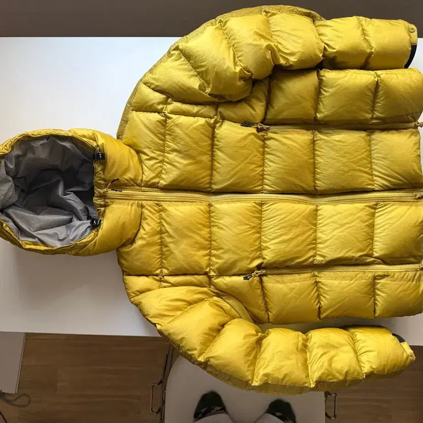 [BUNJANG] UN AFFECTED Hello Sunrise Hooded Down Padded Jacket / UNAFFECTED x Hello Sunrise 패딩 hooded dow