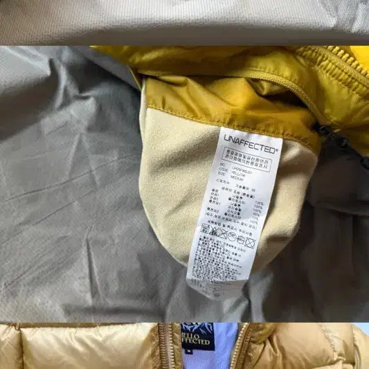 [BUNJANG] UN AFFECTED Hello Sunrise Hooded Down Padded Jacket / UNAFFECTED x Hello Sunrise 패딩 hooded dow