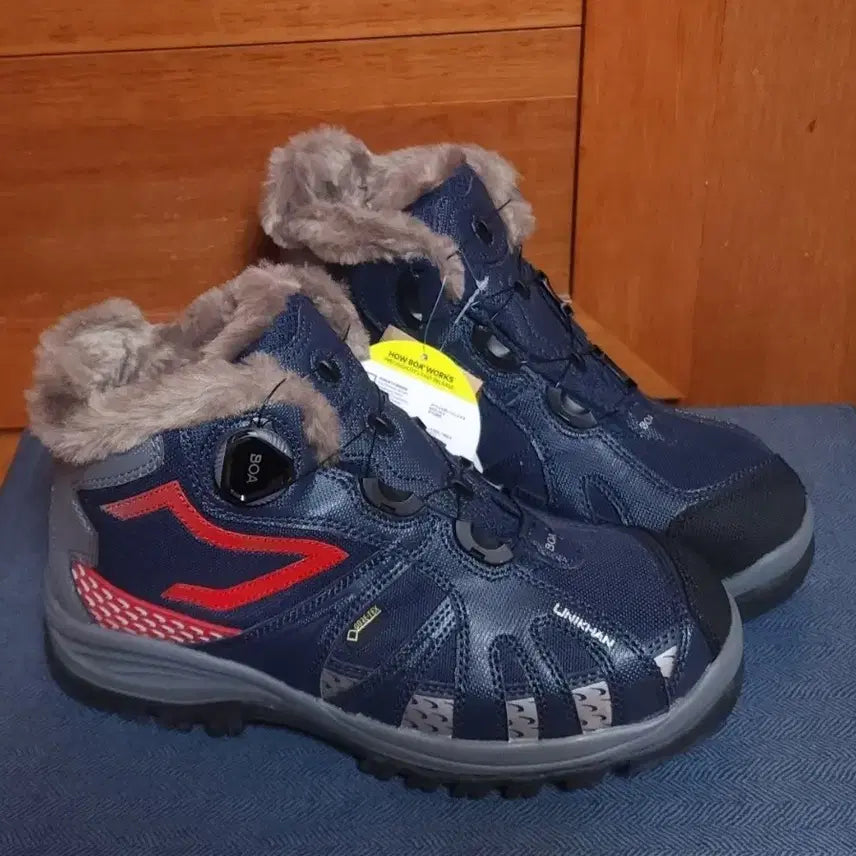 [BUNJANG] Unican Gore-Tex 265 Safety Boots / 고어텍스 265 안전화 방한화 다이얼 새상품 등산화