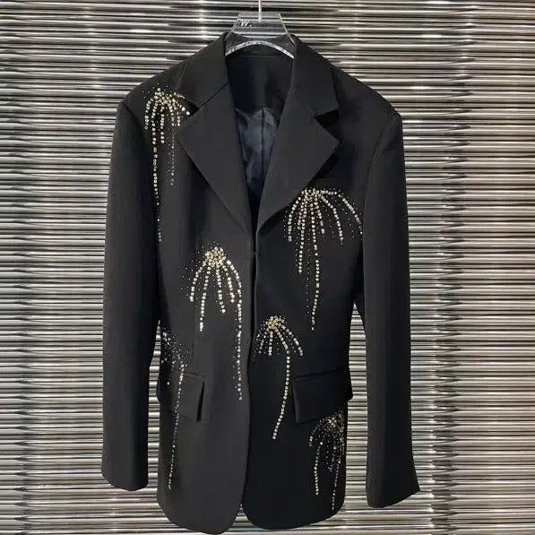 [BUNJANG] Imported High-Quality Beaded Jacket / 한정판 수입 고퀄 비즈 자켓  새상품 유니크 세일