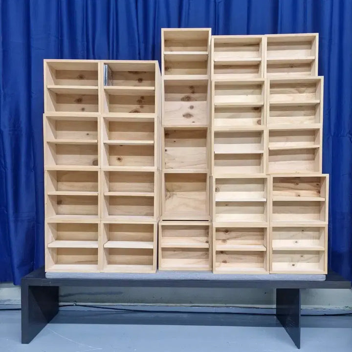 [BUNJANG] Custom LP/CD Storage Cabinet / LP/CD수납장(편백나무/주문제작)제습향균기능