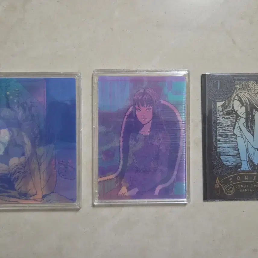 [BUNJANG] Tomie Lenticular Card & Tomie Vol. 1 Original Japanese Manga / 토미에 렌티큘러 카드