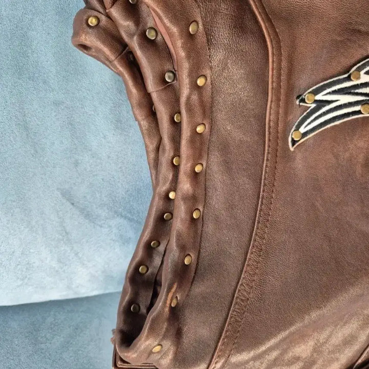 [BUNJANG] Harley-Davidson Leather Vest / 할리데이비슨 가죽 조끼