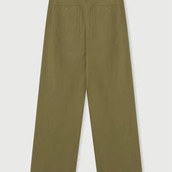 [BUNJANG] Ethos Cut Out Line Pants - Khaki Brown / (S) 에토스 cut out line pants 카키브라운