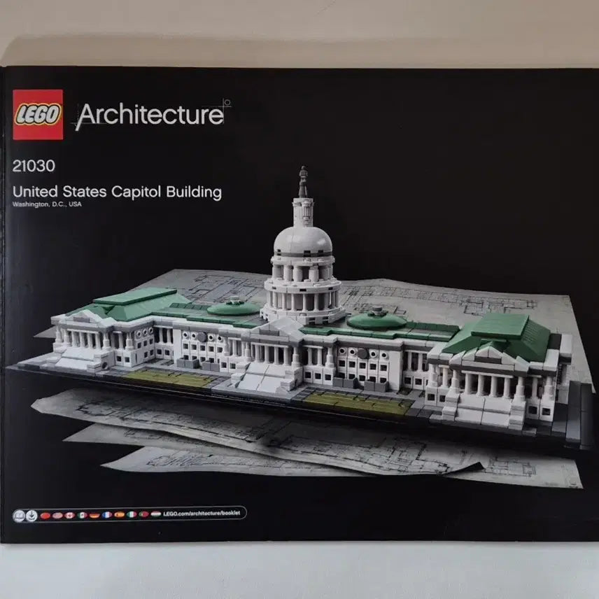 [BUNJANG] Lego Architecture 21030 United States Capitol Building Assembled Set / 레고 아키텍처 21030 미국 의회의사당 [조립품]