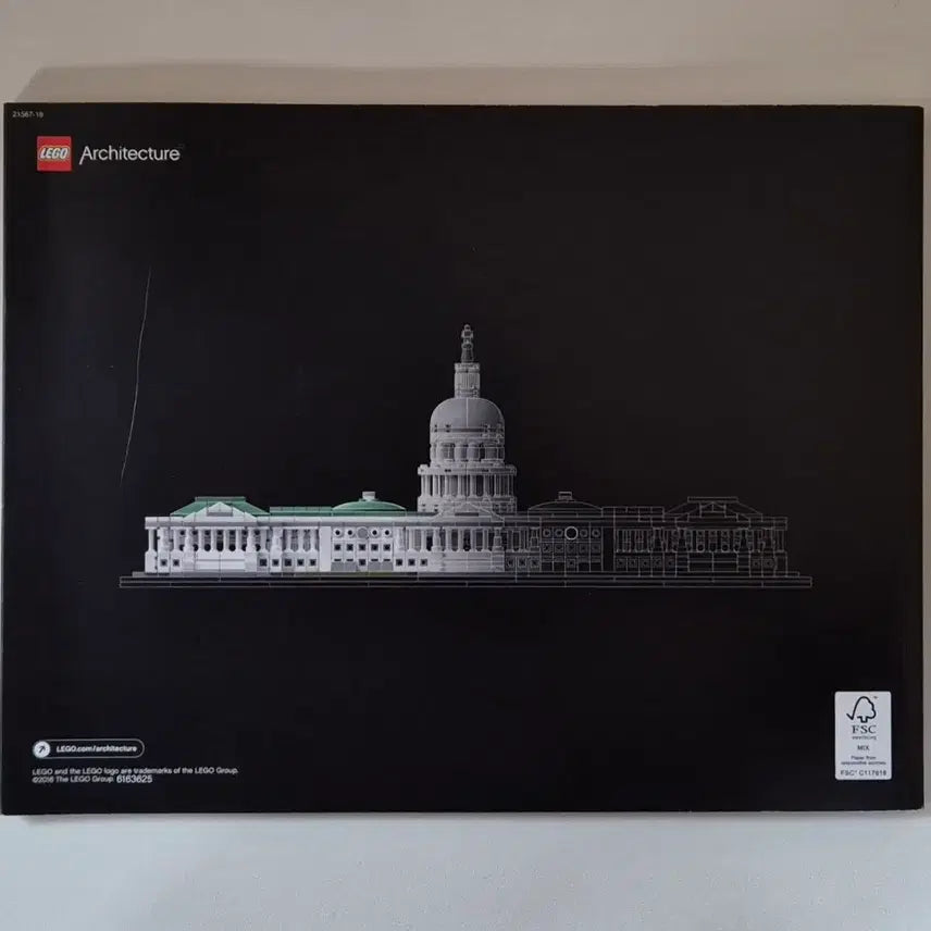 [BUNJANG] Lego Architecture 21030 United States Capitol Building Assembled Set / 레고 아키텍처 21030 미국 의회의사당 [조립품]