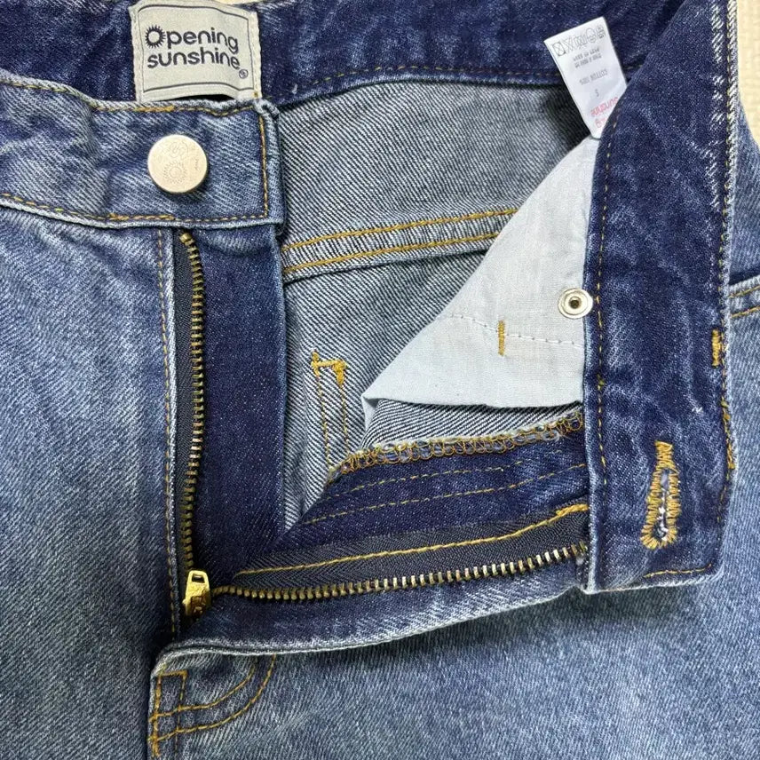 [BUNJANG] Opening Sunshine Patchwork Denim Pants (S) / Opening sunshine(오프닝썬샤인) 패치워크 데님팬츠 S사이즈