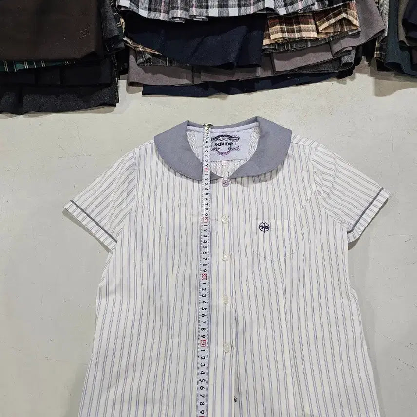 [BUNJANG] Used School Uniform Short-Sleeve Shirt (Size 97) / 중고여성 교복반팔셔츠 사이즈 97