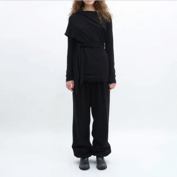 [BUNJANG] REPOS Wool Jogger Pants (Black) / 리포스(REPOS) WOOL JOGGER PANTS (BLACK)