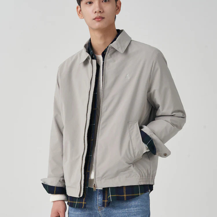 [BUNJANG] Beanpole 23SS Beige Jacket / (새상품급)정가35만 23SS XL 빈폴  블루종 자켓 점퍼 셔츠 베이지