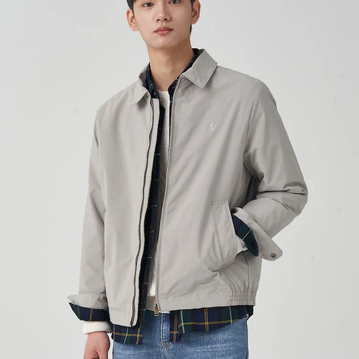 [BUNJANG] Beanpole 23SS Beige Jacket / (새상품급)정가35만 23SS XL 빈폴  블루종 자켓 점퍼 셔츠 베이지