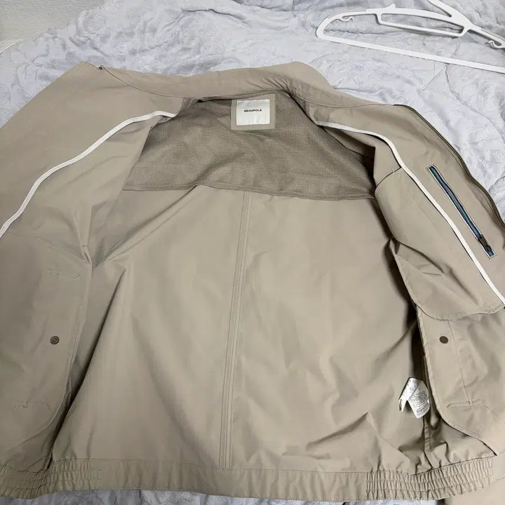 [BUNJANG] Beanpole 23SS Beige Jacket / (새상품급)정가35만 23SS XL 빈폴  블루종 자켓 점퍼 셔츠 베이지