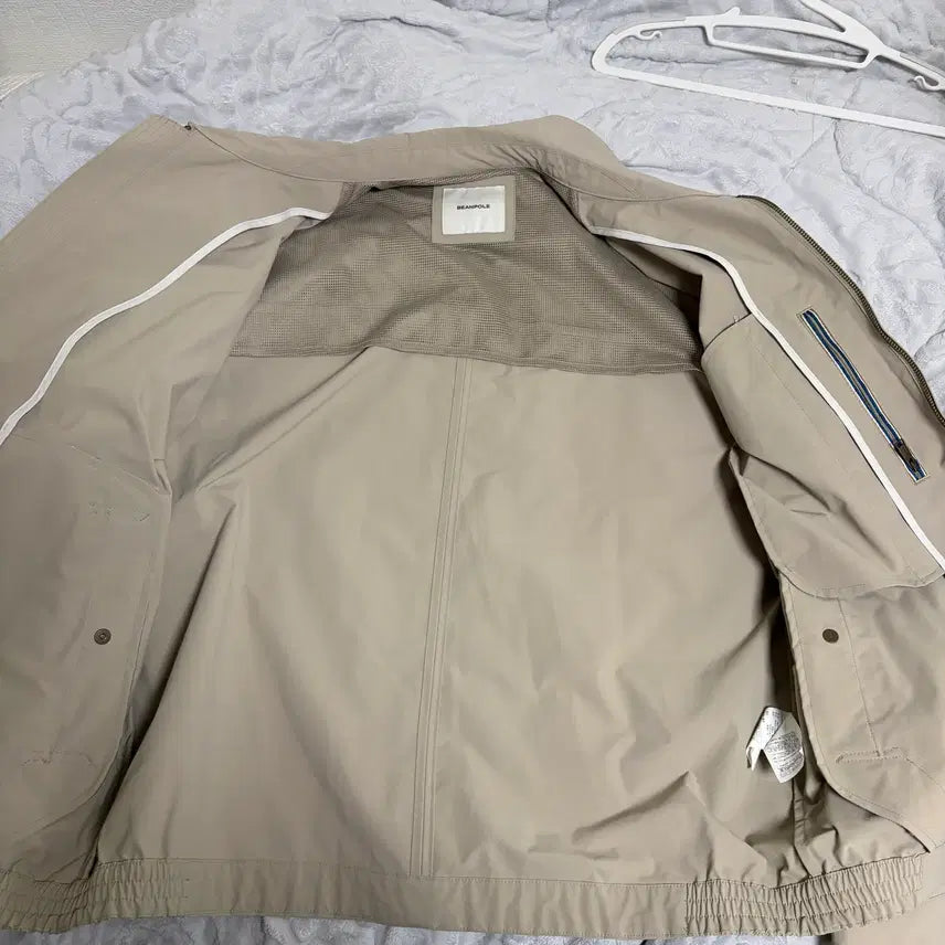 [BUNJANG] Beanpole 23SS Beige Jacket / (새상품급)정가35만 23SS XL 빈폴  블루종 자켓 점퍼 셔츠 베이지