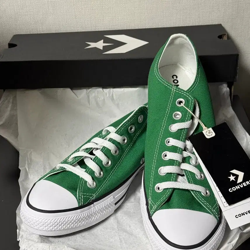 [BUNJANG] Converse Chuck Taylor All Star Amazon Green Sneakers / 275 척테일러 올스타 시즈널 컬러 아마존 그린 새상품