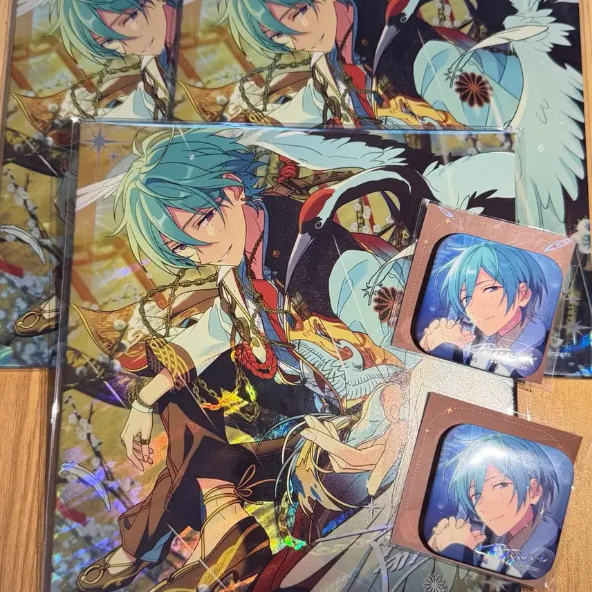 [BUNJANG] Ensemble Stars Tatsumi Spotlight Badge Bundle Set / 앙스타 타츠미 중스타 만개 색지 스포트라이트 뱃지 2탄 일괄