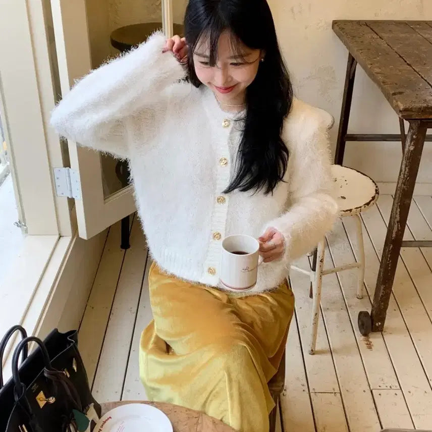 [BUNJANG] Vicinni Posh Cardigan / 바이씨니 포슬가디건
