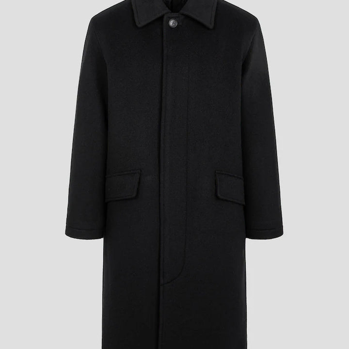 [BUNJANG] Beanpole 24FW Solid Coat Black / (새상품급)정가 70만 24FW  XL 빈폴 발마칸 솔리드 코트 블랙