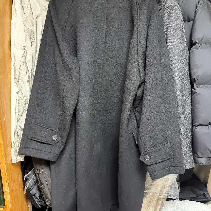 [BUNJANG] Beanpole 24FW Solid Coat Black / (새상품급)정가 70만 24FW  XL 빈폴 발마칸 솔리드 코트 블랙