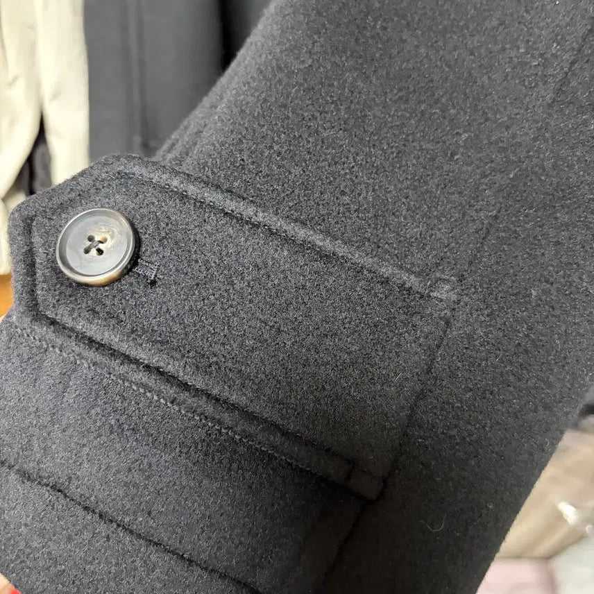 [BUNJANG] Beanpole 24FW Solid Coat Black / (새상품급)정가 70만 24FW  XL 빈폴 발마칸 솔리드 코트 블랙