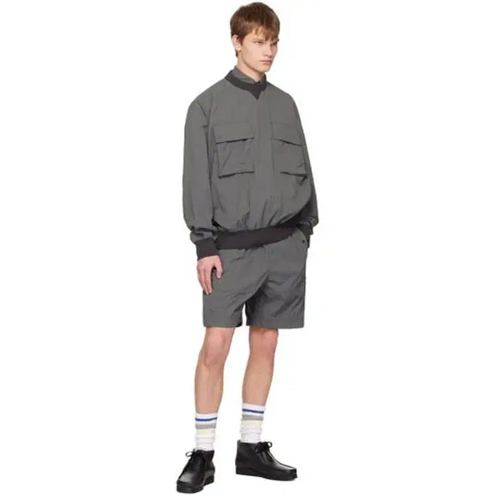 [BUNJANG] Sakai Taslan Nylon Woven Sweatshirt / 사카이 타슬란 나일론 우븐 맨투맨