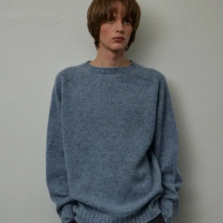 [BUNJANG] Le Sserafim Wool Shaggy Dog Knit / 르아브 울 쉐기독 니트