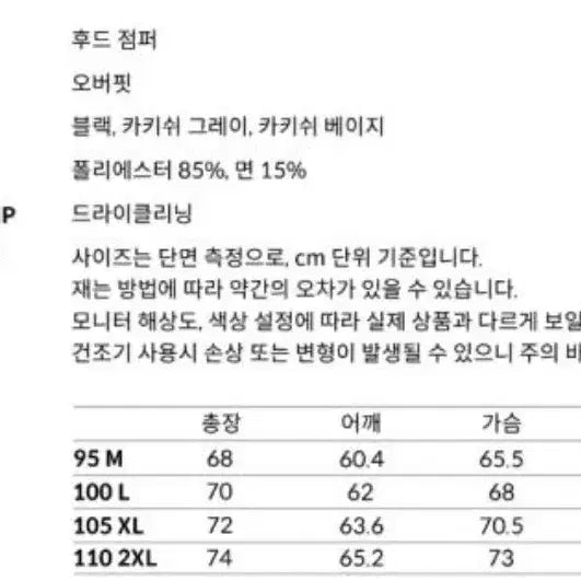 [BUNJANG] TNGT Charcoal Gray Oversized Hooded Short Jumper (Size 110) / [새상품] TNGT 오버핏 후드 숏 점퍼 차콜그레이 110