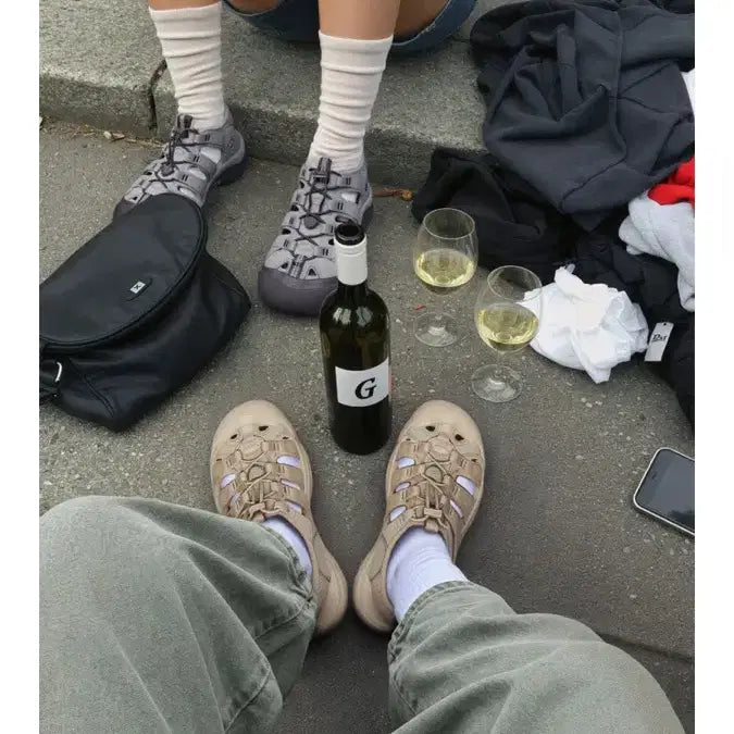 [BUNJANG] Keen Newport H2 Grey Smoke Blue Sandals / 킨 뉴포트H2 t샌들