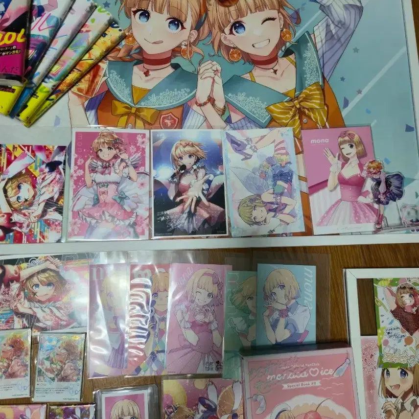 [BUNJANG] HoneyWorks Mona Goods Bundle Set / 허니웍스 나루미 모나 굿즈 일괄판매 honeyworks mona