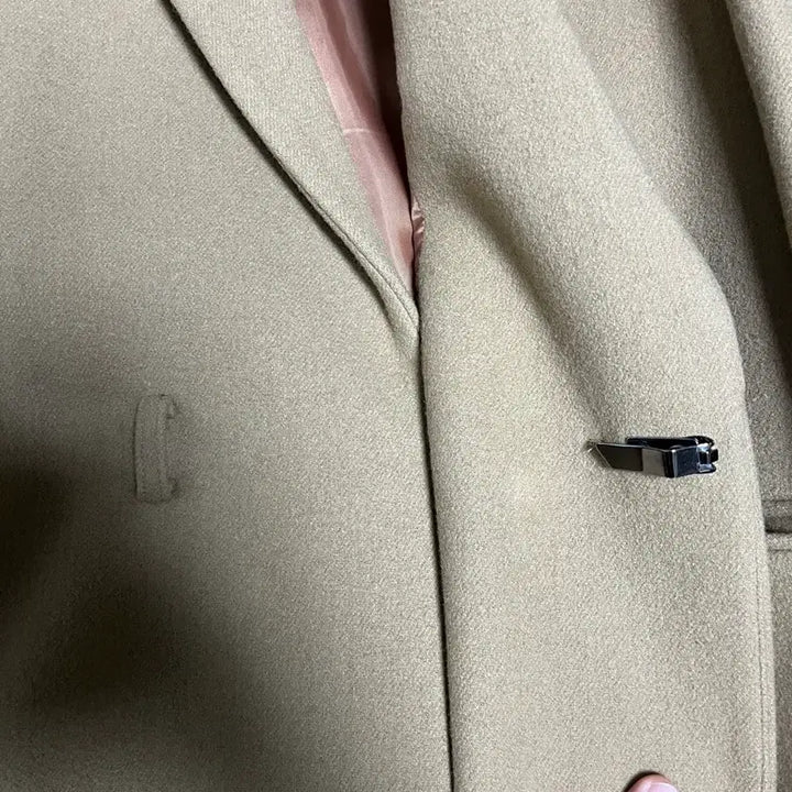 [BUNJANG] Drawfit Hidden Button Single Coat / 드로우핏 히든버튼 싱글코트 미디움
