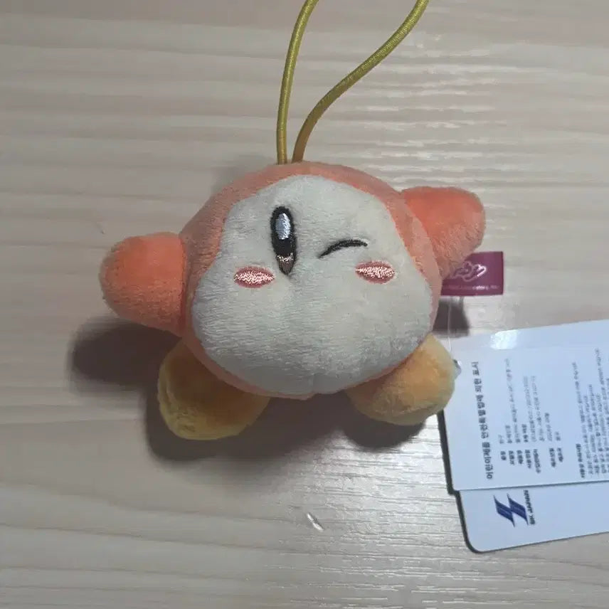[BUNJANG] Kirby &amp; Waddle Dee Plush Keyring / 커비 와들디 인형 키링 판매