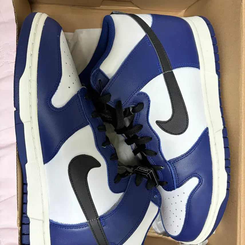 [BUNJANG] Nike Dunk High Deep Royal Blue (Size 285/290) / (새상품)정품 나이키 덩크 하이 딥 로얄 블루 하이 290 285