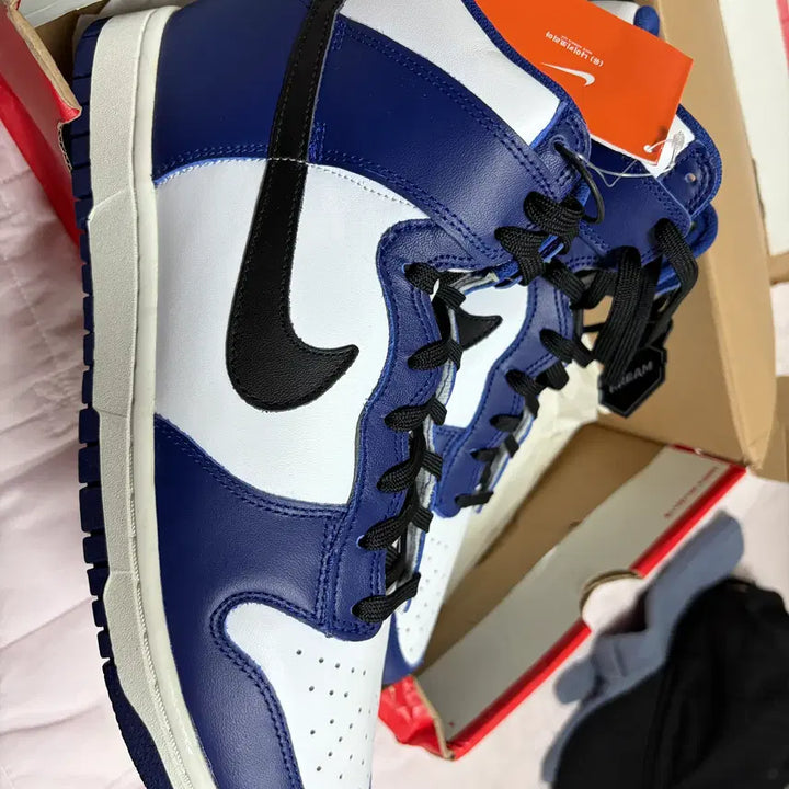 [BUNJANG] Nike Dunk High Deep Royal Blue (Size 285/290) / (새상품)정품 나이키 덩크 하이 딥 로얄 블루 하이 290 285