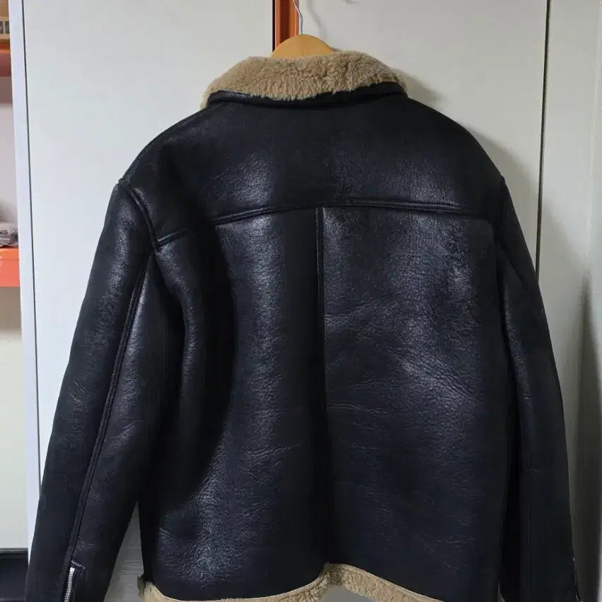 [BUNJANG] Zara Sherpa Jacket L / 자라 무스탕 양털 자켓 L 100 (가죽 아닙니다)