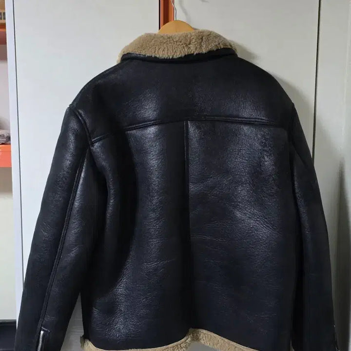 [BUNJANG] Zara Sherpa Jacket L / 자라 무스탕 양털 자켓 L 100 (가죽 아닙니다)