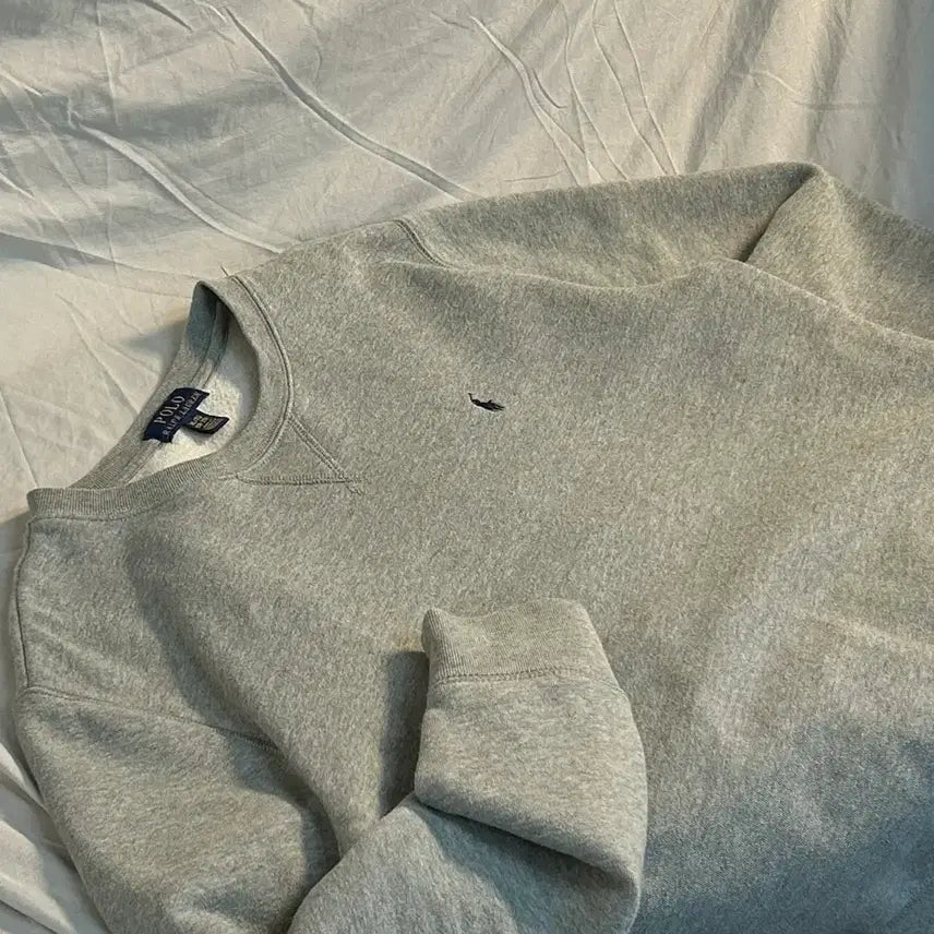 [BUNJANG] Polo Ralph Lauren Gray Sweatshirt / 폴로 랄프로렌 그레이 스웻셔츠 맨투맨