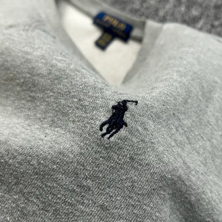 [BUNJANG] Polo Ralph Lauren Gray Sweatshirt / 폴로 랄프로렌 그레이 스웻셔츠 맨투맨