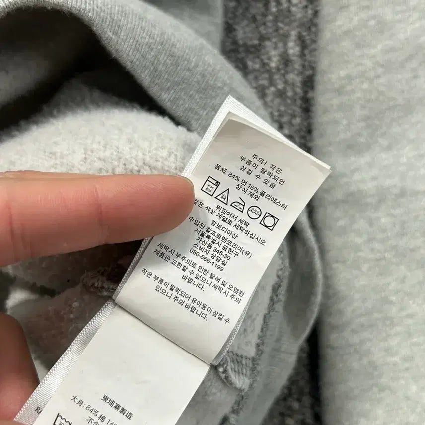 [BUNJANG] Polo Ralph Lauren Gray Sweatshirt / 폴로 랄프로렌 그레이 스웻셔츠 맨투맨