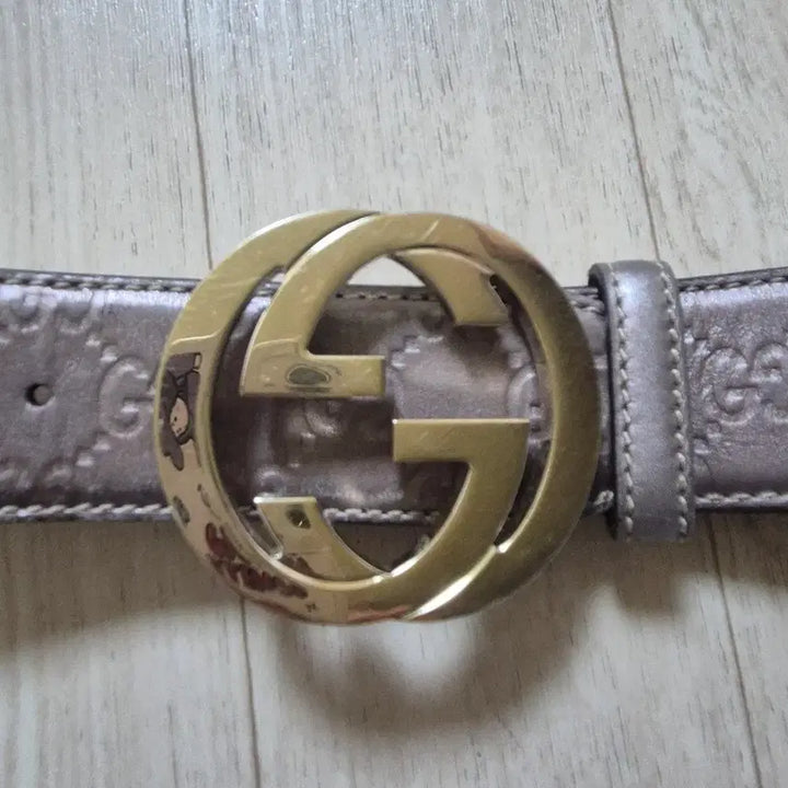 [BUNJANG] Gucci Belt / 구찌 인터로킹 벨트