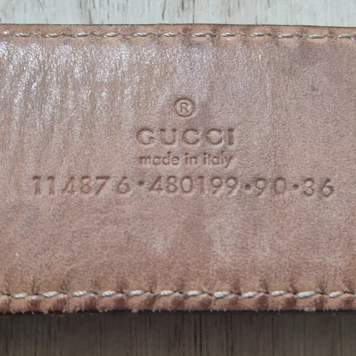 [BUNJANG] Gucci Belt / 구찌 인터로킹 벨트