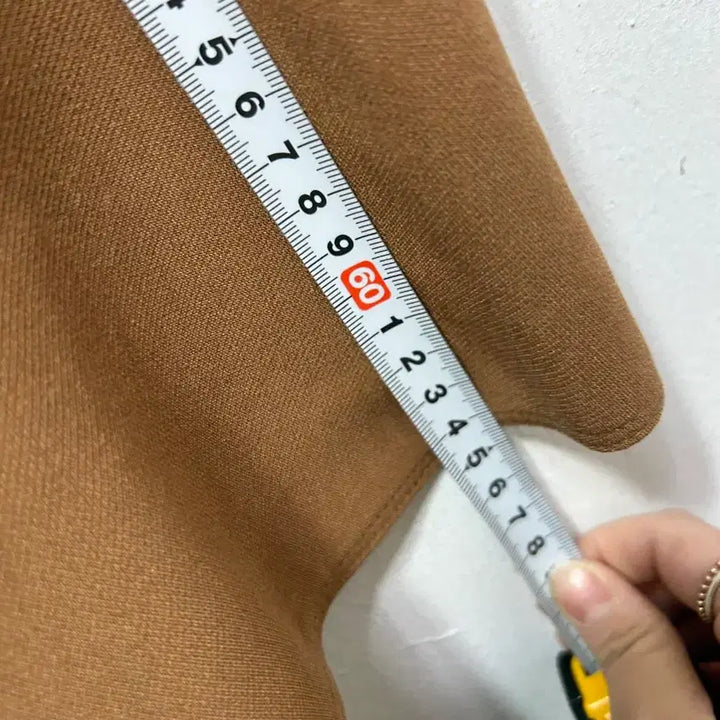 [SOLD OUT] ORANGE FLOWER 브라운 H라인 스커트 새상품 M
