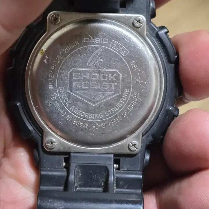 [BUNJANG] Casio G-Shock GD-100 Black Watch / 카시오 지샥GD-100 블랙 손목시계