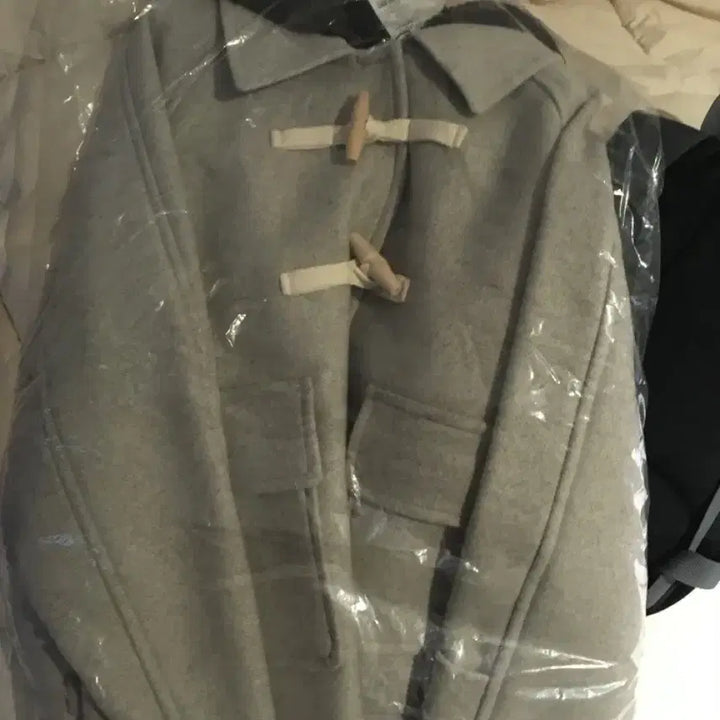 [BUNJANG] Studio Tomboy Knit Hooded Duffle Coat / 스튜디오 톰보이 니트후드코트 / 떡볶이코트