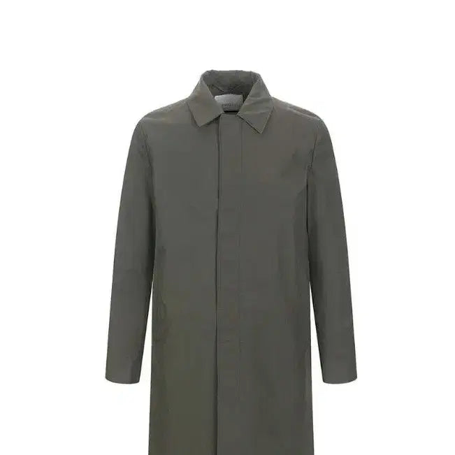 [BUNJANG] ABA Solid Trench Hidden Mac Coat GR / 솔리드 트렌치 히든 맥코트 ABA3CG1101  GR