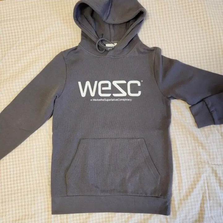 [BUNJANG] WESC Hoodie Chocolate Brown XS / WESC 초코 브라운 후드티