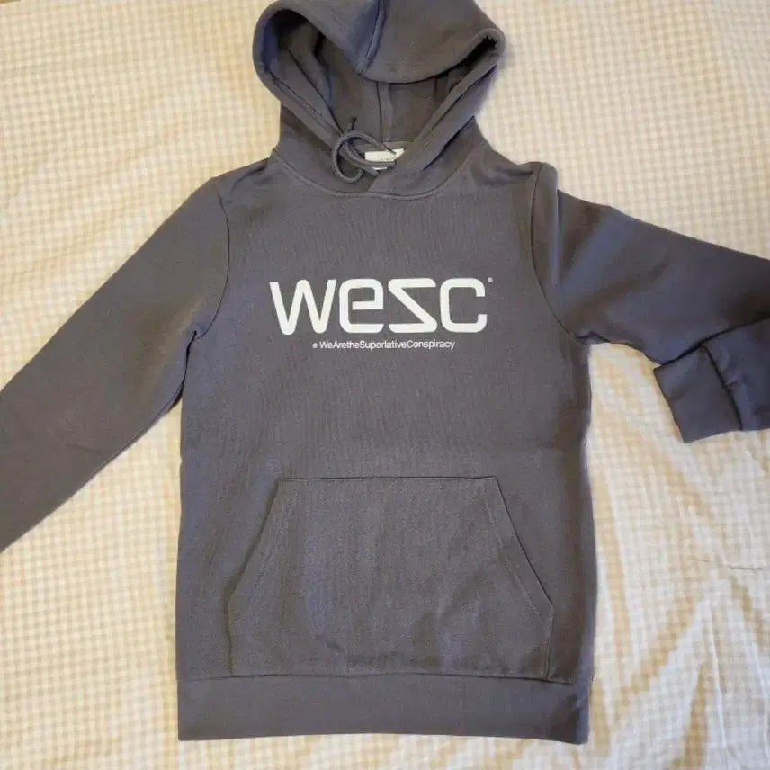 [BUNJANG] WESC Hoodie Chocolate Brown XS / WESC 초코 브라운 후드티