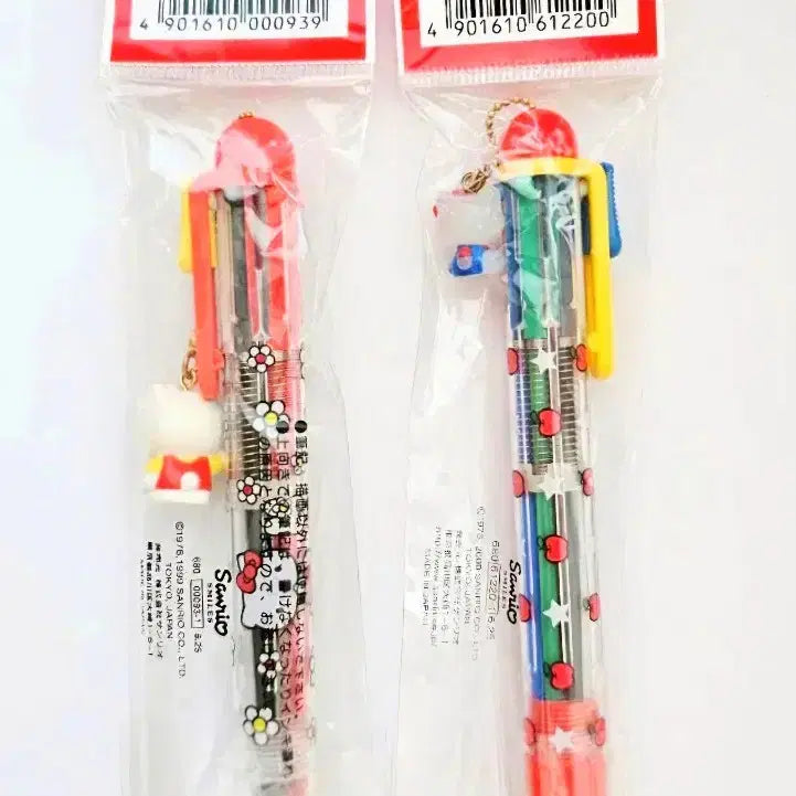 [BUNJANG] Hello Kitty Multi-Color Ballpoint Pen Set / 키티 5색 샤프볼펜, 키티 샤프볼펜, 키티 다색볼펜