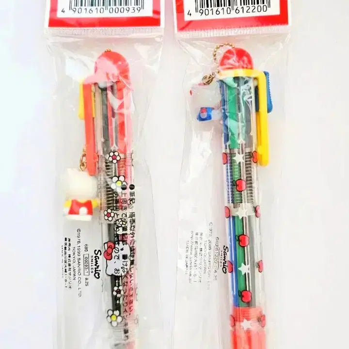 [BUNJANG] Hello Kitty Multi-Color Ballpoint Pen Set / 키티 5색 샤프볼펜, 키티 샤프볼펜, 키티 다색볼펜